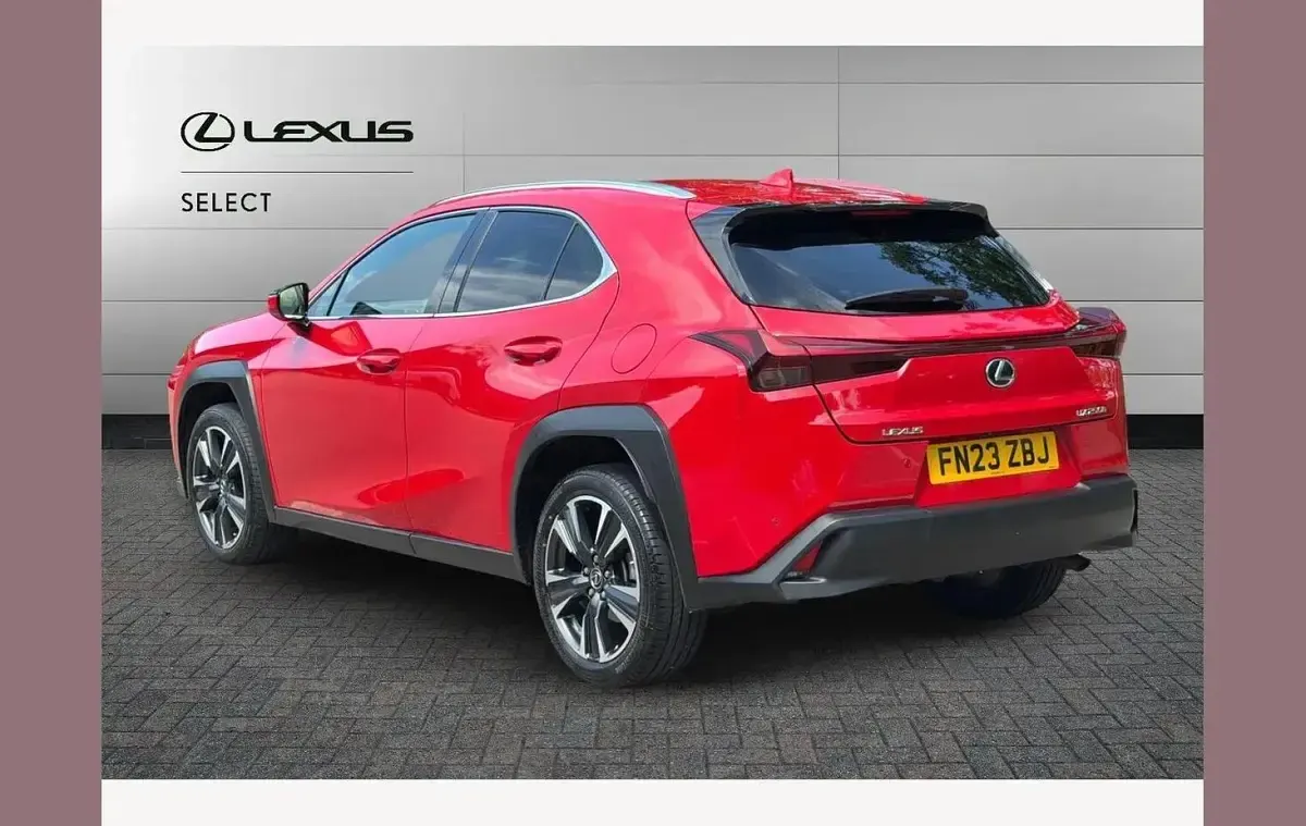Used Lexus UX 250h 184 HP (135 kW) 2023 Red SUV