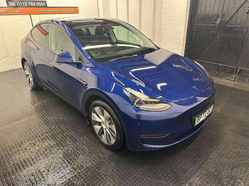Usado Tesla Model Y Long Range AWD 85 kW (116 HP) 2023 Azul SUV