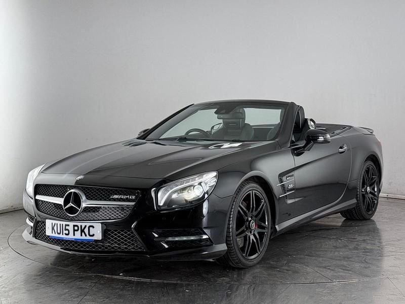 Used Mercedes SL400 AMG 333 HP (244 kW) 2015 Black Cabriolet