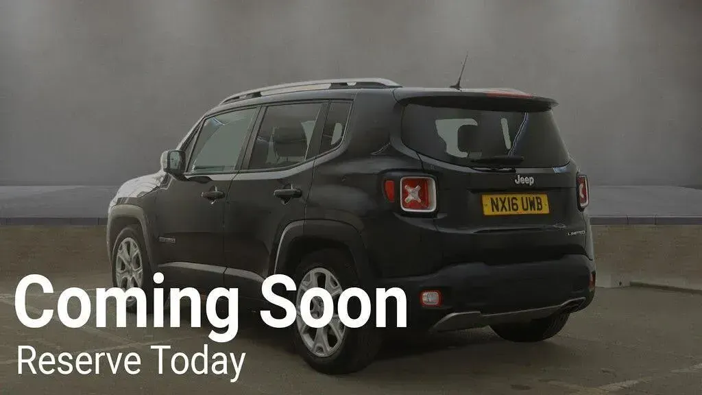 Used Jeep Renegade Limited 120 HP (88 kW) 2016 Black SUV