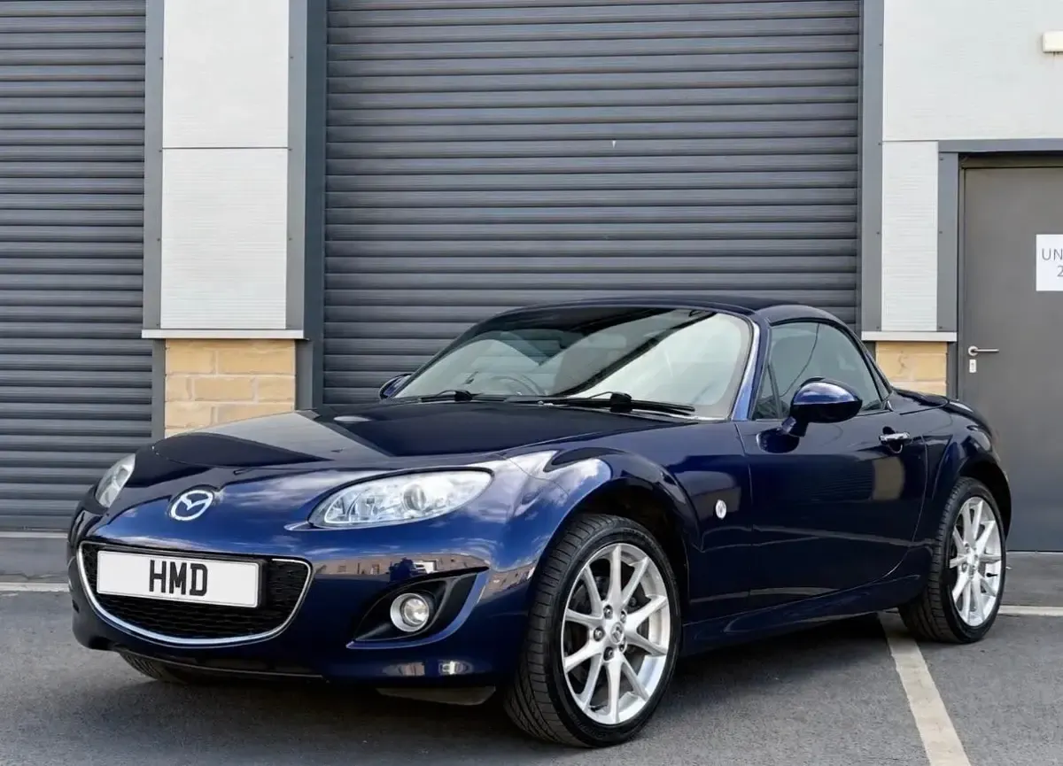 Used Mazda MX5 161 HP (118 kW) 2009 Blue Cabriolet