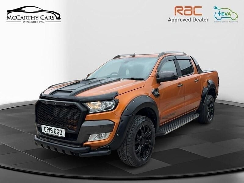 Orange Used 2019 Ford Ranger Wildtrack Pickup | £23,667 (Expensive) - Image 1/2
