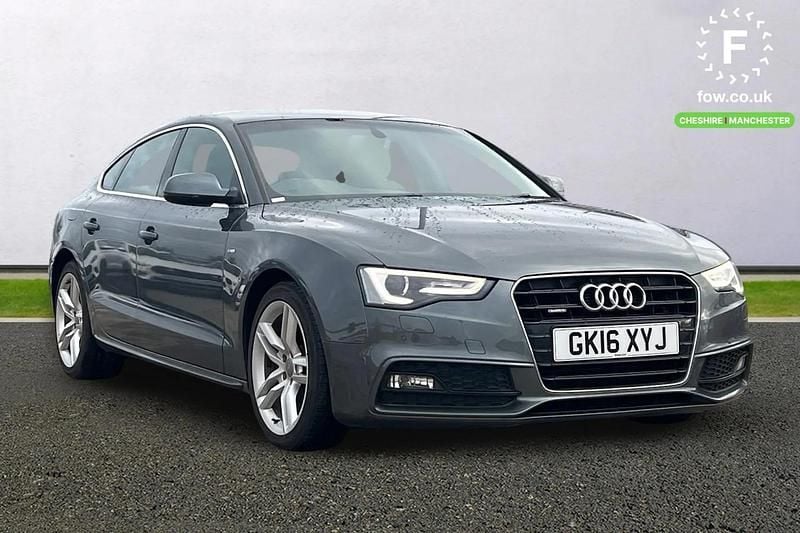Used Audi A5 Sportback S-Line 190 HP (139 kW) 2016 Grey Hatchback