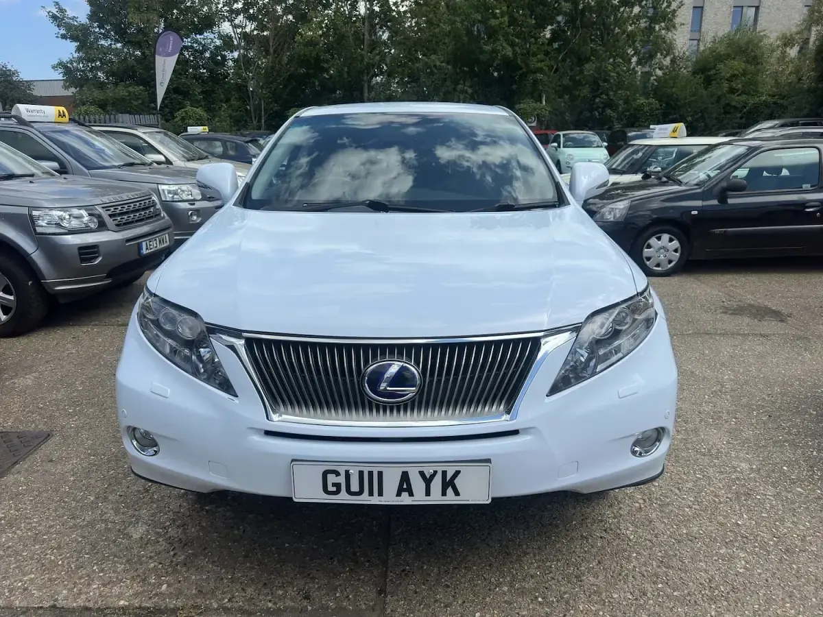 Used Lexus RX450h 2011 White SUV