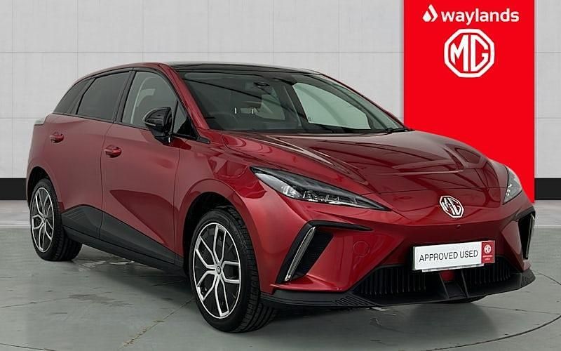 Used MG MG4 EV Trophy 319 kW (435 HP) 2025 Red Hatchback