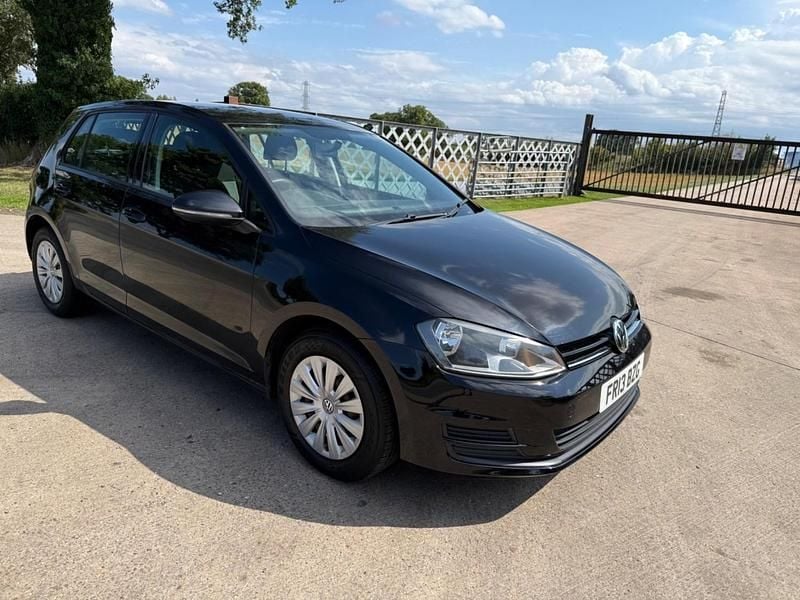 Black Used 2013 VW Golf VII S Hatchback | £4,989 (Fair price) - Image 1/4