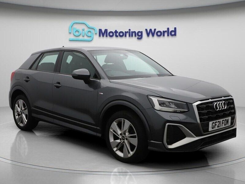 Grey Used 2021 Audi Q2 S-Line SUV | £20,300 (Good price) - Image 1/4