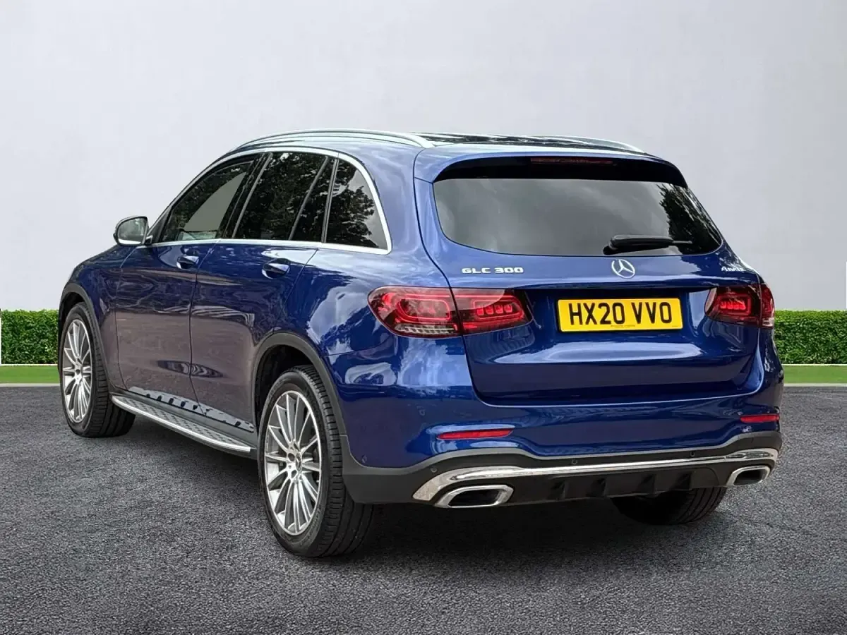 Used Mercedes GLC300 AMG Line Premium 2020 Blue SUV