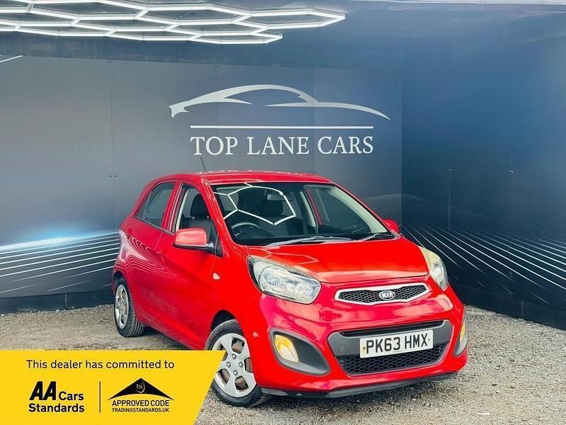 Red Used 2013 Kia Picanto 2 Hatchback | £2,495 (Good price) - Image 1/4