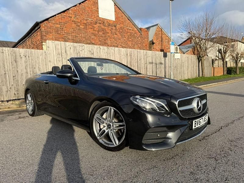 Used Mercedes E220 AMG Line Premium 2017 Black Cabriolet