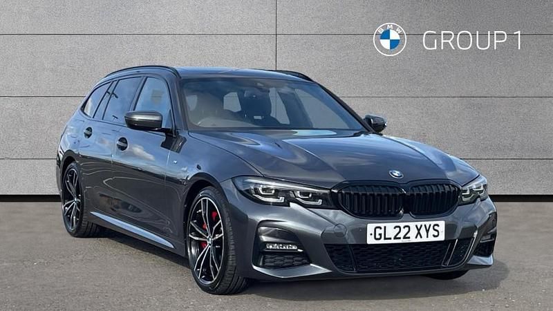 Grey Used 2022 BMW 330 M Sport Estate | £30,450 (Expensive) - Image 1/4