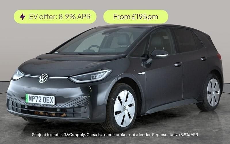 Grey Used 2022 VW ID.3 Pro Hatchback | £14,342 (Good price) - Image 1/3