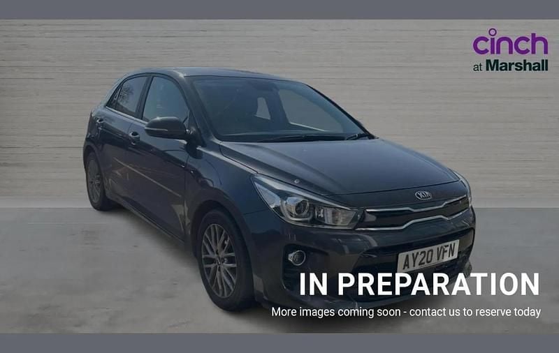 Used Kia Rio 99 HP (72 kW) 2020 Grey Hatchback
