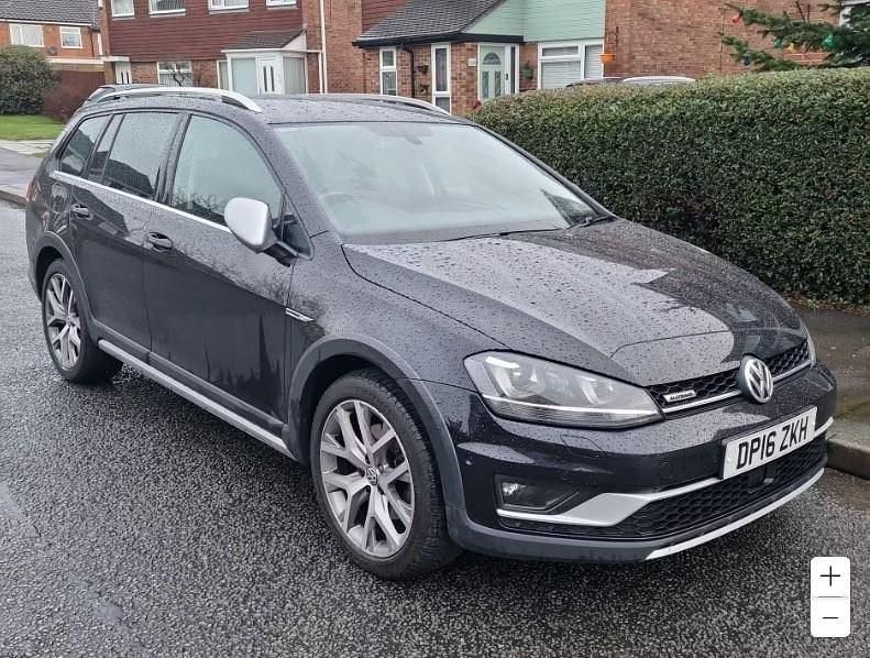 Used VW Golf VII 2016 Black Estate