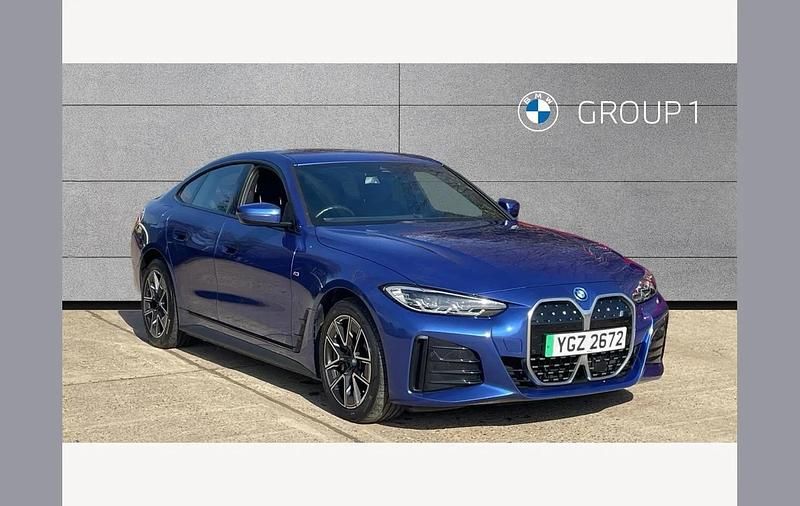 Used BMW i4 M Sport 250 kW (340 HP) 2022 Blue Sedan