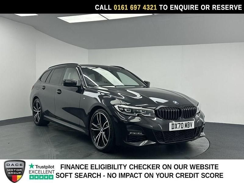 Used BMW 320 M Sport 190 HP (139 kW) 2020 Black Estate