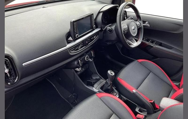 Used Kia Picanto GT-Line 99 HP (72 kW) 2018 Red Hatchback