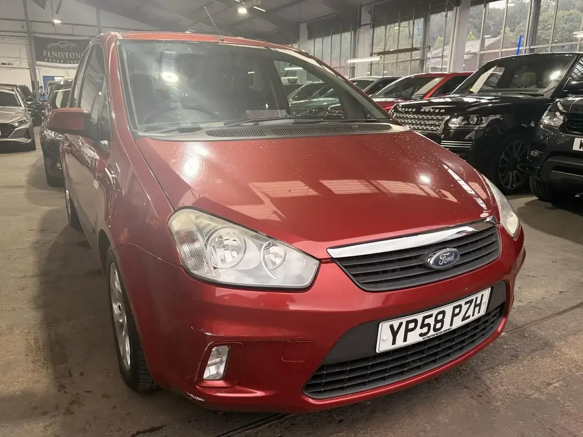Used Ford C-MAX Zetec 145 HP (106 kW) 2008 Red MPV