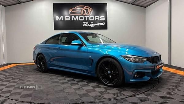 Blue Used 2018 BMW 420 M Sport Coupe | £14,995 (Fair price) - Image 1/4