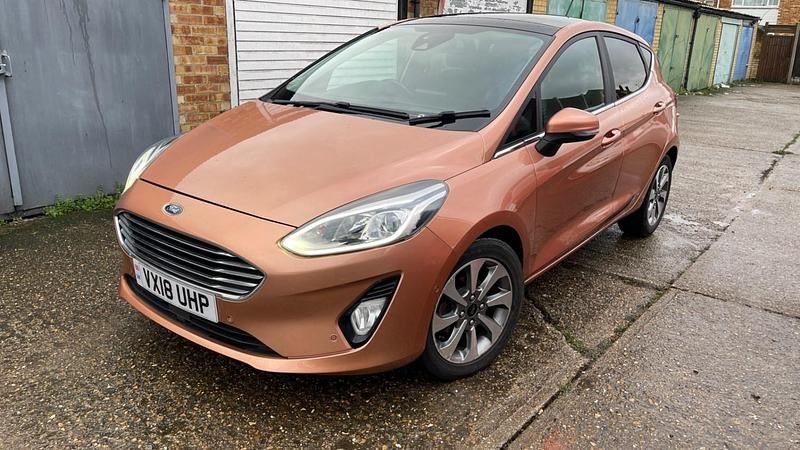Used Ford Fiesta Titanium 125 HP (91 kW) 2018 Bronze Hatchback