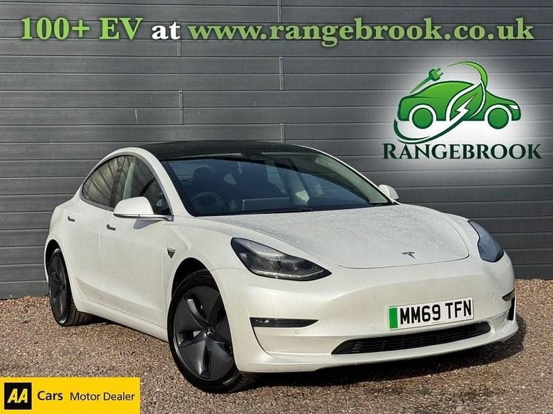 Used Tesla Model 3 Long Range AWD 366 kW (498 HP) 2020 White Sedan