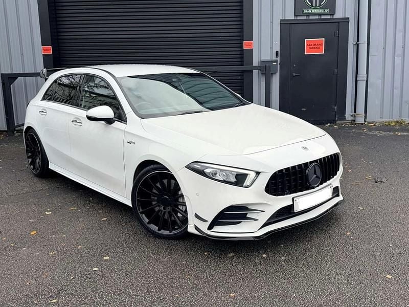 White Used 2018 Mercedes A250 AMG Line Premium Hatchback | £18,500 (Fair price) - Image 1/4