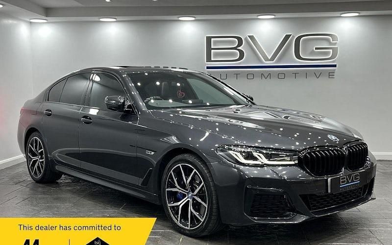 Grey Used 2022 BMW 530e M Sport Sedan | £26,994 (A bit pricey) - Image 1/2