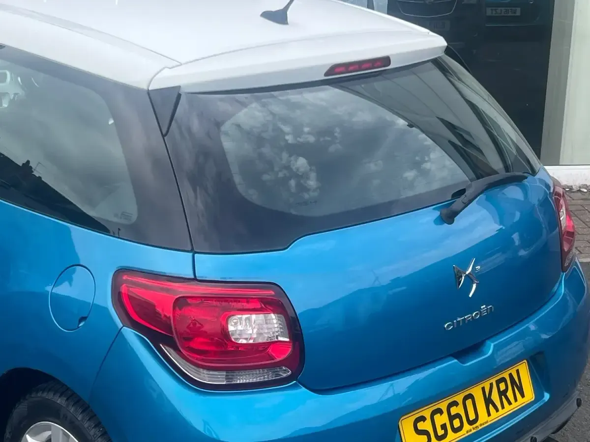 Used Citroën DS3 95 HP (69 kW) 2010 Blue Hatchback