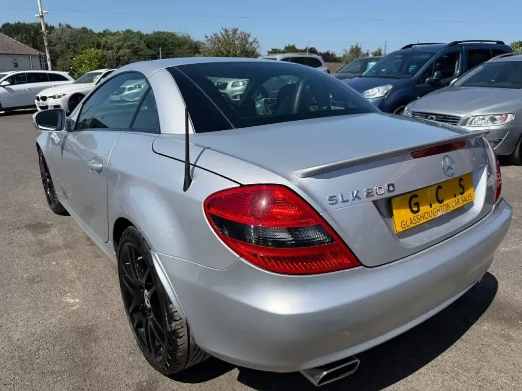 Used Mercedes SLK200 2009 Silver Cabriolet