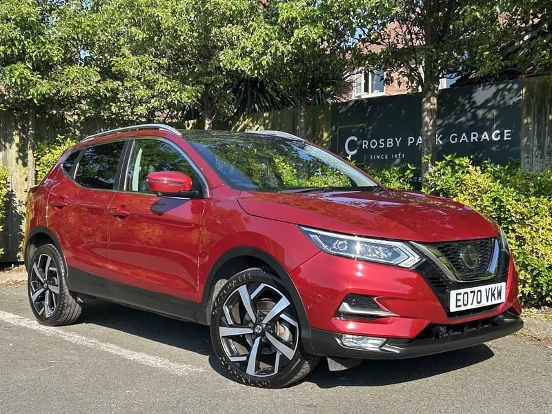 Red Used 2020 Nissan Qashqai Tekna SUV | £16,500 (Fair price) - Image 1/4