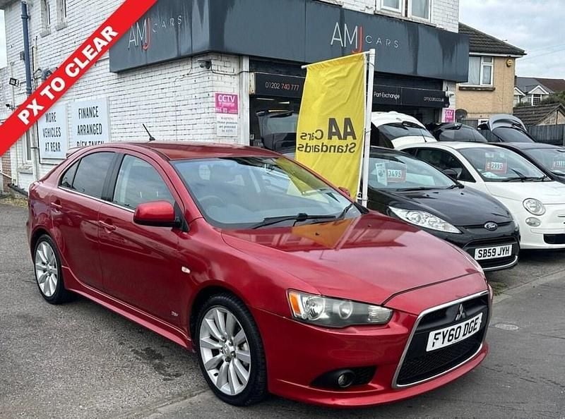 Red Used 2010 Mitsubishi Lancer Sportback Hatchback | £1,295 - Image 1/3