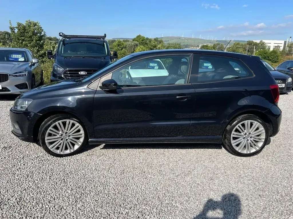 Used VW Polo BlueGT 150 HP (110 kW) 2015 Black Hatchback