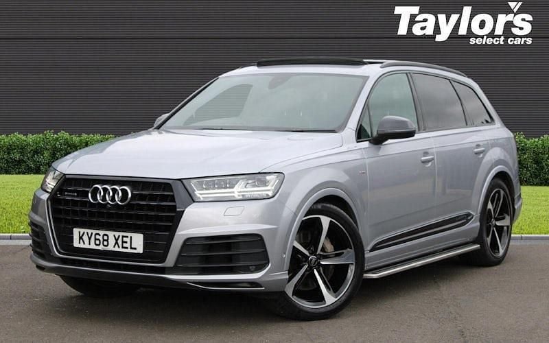 Used 2019 Audi Q7 Black Edition SUV | £33,990 (Good price) - Image 1/4