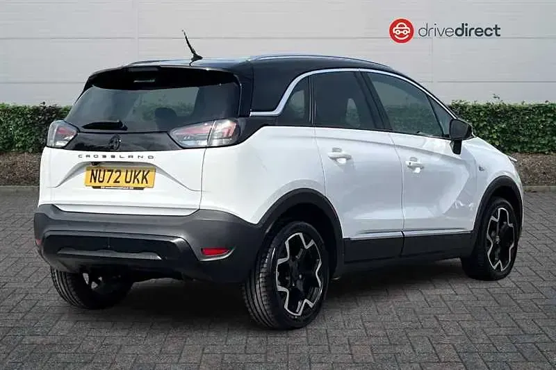 Used Vauxhall Crossland Ultimate 110 HP (80 kW) 2022 White SUV