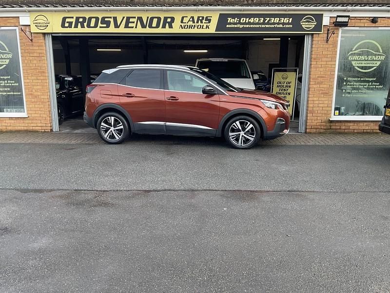 Used Peugeot 3008 GT-line 130 HP (95 kW) 2019 Bronze Hatchback
