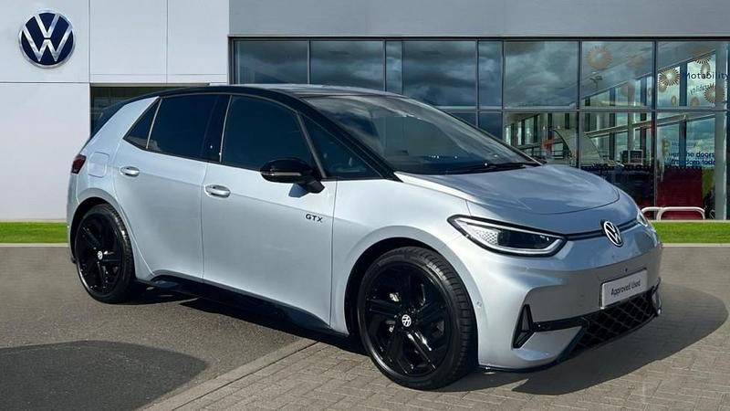 Scale silver metallic black New 2025 VW ID.3 GTX Hatchback | £36,985 (Good price) - Image 1/4