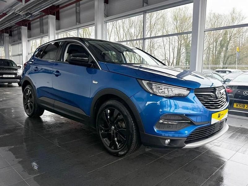 Used Vauxhall Grandland X SRi 130 HP (95 kW) 2021 Blue SUV