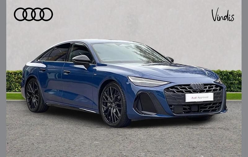 Used Audi A6 S-Line 200 HP (147 kW) 2025 Blue Sedan