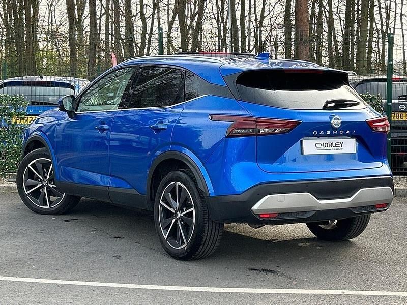 Used Nissan Qashqai Tekna 158 HP (116 kW) 2021 Blue SUV