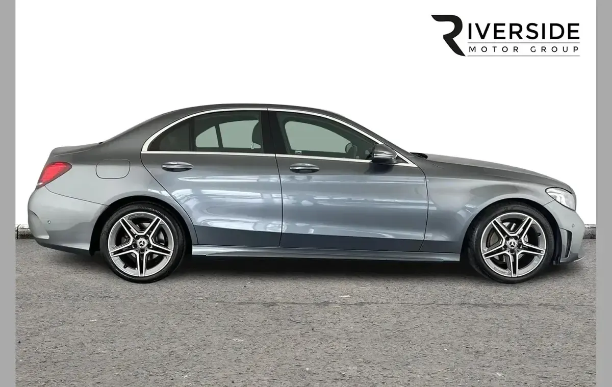 Used Mercedes C200 AMG Line Premium 180 HP (132 kW) 2019 Grey Sedan
