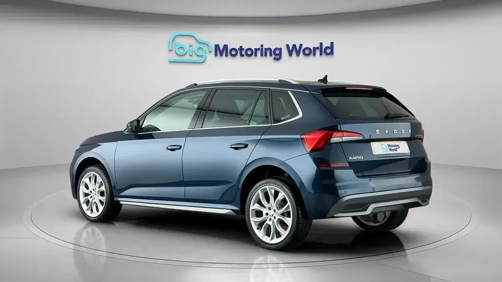 Used Skoda Kamiq SE L 110 HP (80 kW) 2021 Blue SUV