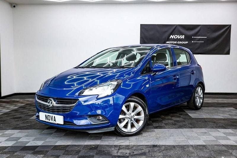 Used Vauxhall Corsa 90 HP (66 kW) 2018 Blue Hatchback