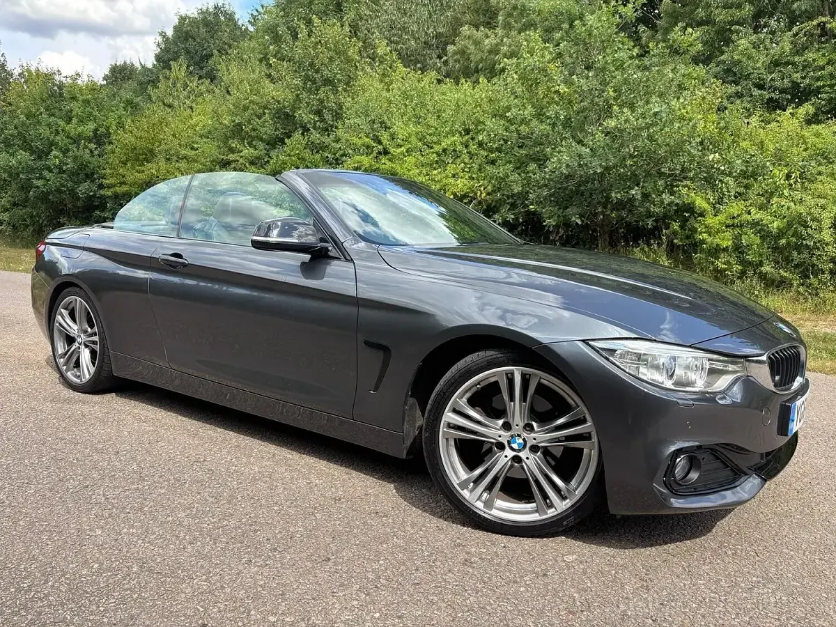 Usado BMW 420 Sport Line 2014 Cinzento Cabrios