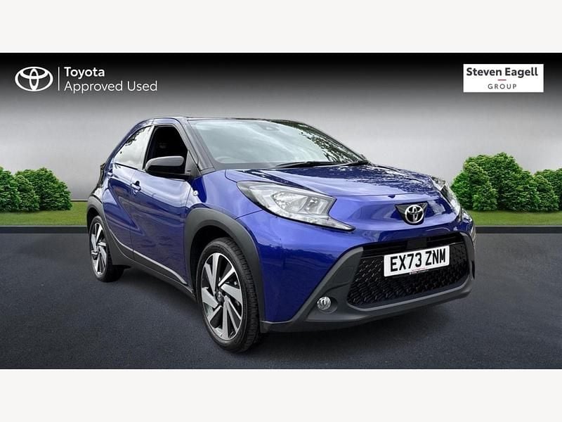 Blue Used 2023 Toyota Aygo X SUV | £13,622 - Image 1/3