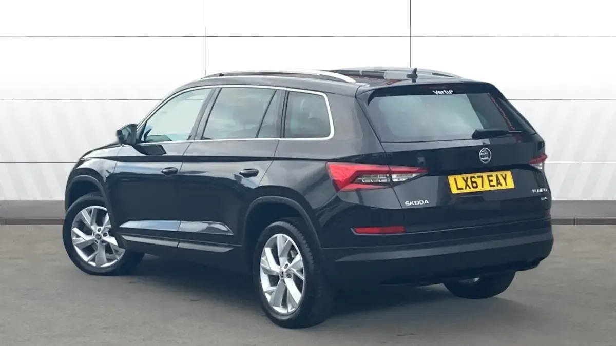 Used Skoda Kodiaq 150 HP (110 kW) 2018 Black SUV