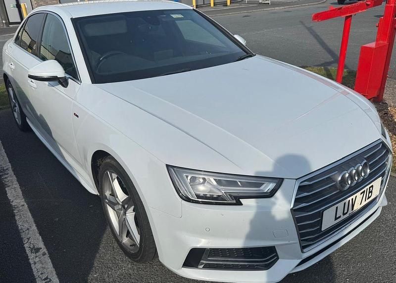 Used Audi A4 S-Line 190 HP (139 kW) 2016 White Sedan