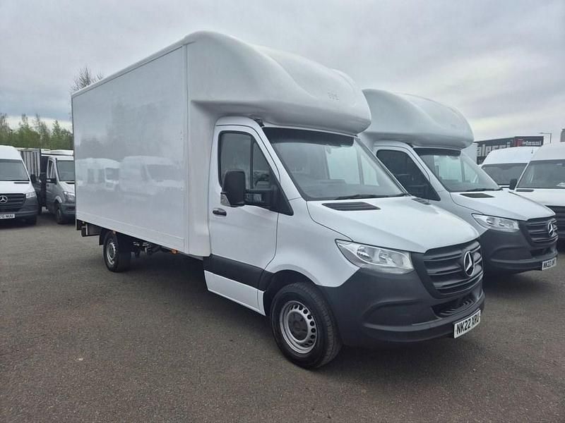 Begagnad Mercedes Sprinter Progressive 2022 Vit Van