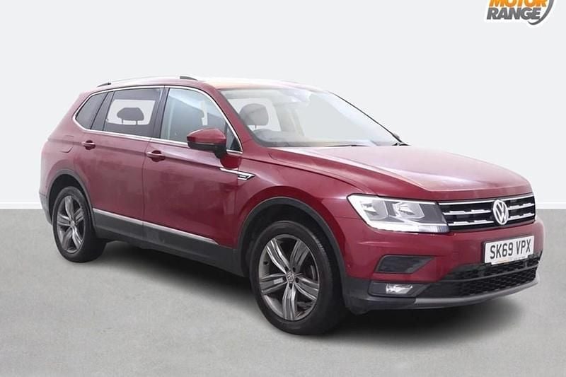 Used VW Tiguan Allspace Match 150 HP (110 kW) 2019 Red SUV