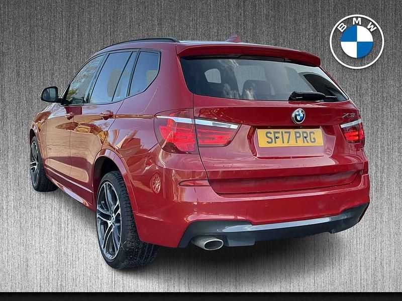 Usado BMW X3 M Sport 187 HP (137 kW) 2017 Vermelho SUV