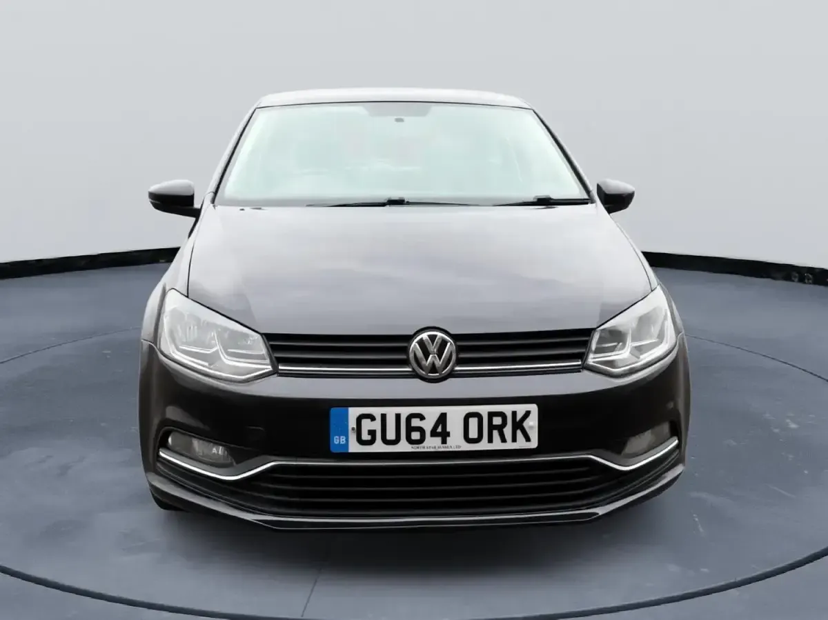Used VW Polo SE 60 HP (44 kW) 2014 Black Hatchback